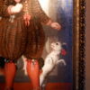 "L'Enfant au chien" huile sur Toile de l'Ecole Espagnole du XVIIIe – Image 5