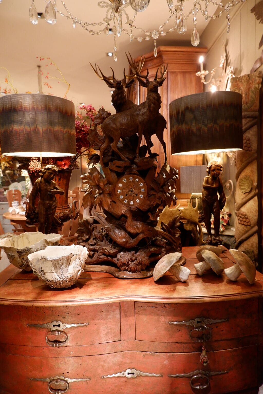Grande commode 4 tiroirs patine rouge sang de boeuf - époque Louis XIV – Image 6