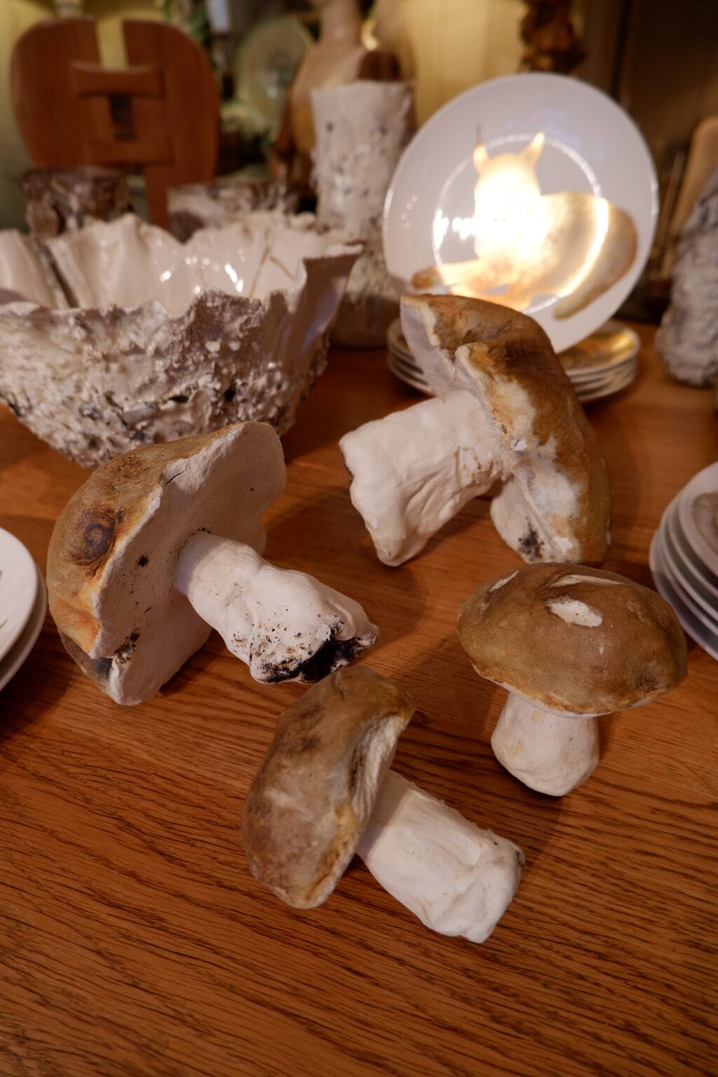 Champignons en porcelaine "Porcini" - 3 dimensions – Image 2