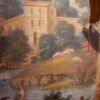 Paire de toiles peintes d'époque XVIIIe paysage de campagne - Encadrées. – Image 8