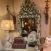 Une paire d'appliques en fer Feuille d'Acanthes - Socle en bois. France XVIIIe – Image 2