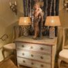 Commode gustavienne patine bleu ciel - Suède XIXe – Image 2