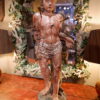 Grande statue en bois polychrome du martyr de Saint-Sébastien - Italie XVIIIe