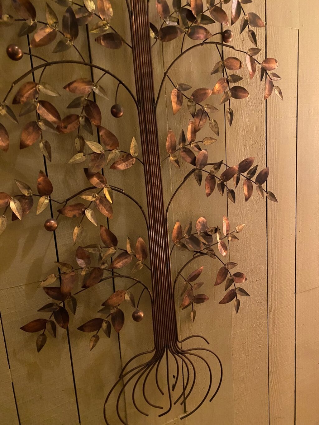 Grande Sculpture brutaliste en cuivre "Tree of life" by Curtis Jere ca.1970 – Image 10