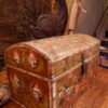 Coffres de mariage en bois peint "Normandie" - Art populaire XIXe – Image 11