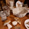 Grand Bol en porcelaine "Effet champigon" - Pièce unique – Image 5