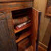 Buffet 2 portes suédois décor godronné patine bleue ca.1800 – Image 6