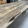 Grande table pieds en chêne plateau en orme 5662