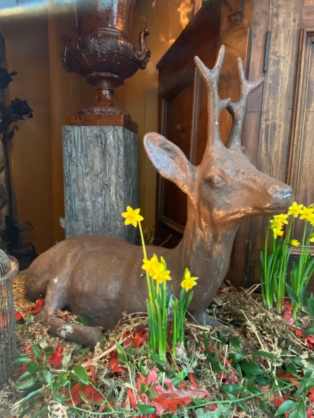 Un lapin & son petit- en pierre sculptée- Granit - XXe – Image 5