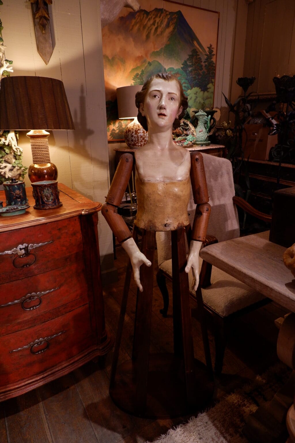 Large processional mannequin known as a capipote - 17th century Italy - Image 3