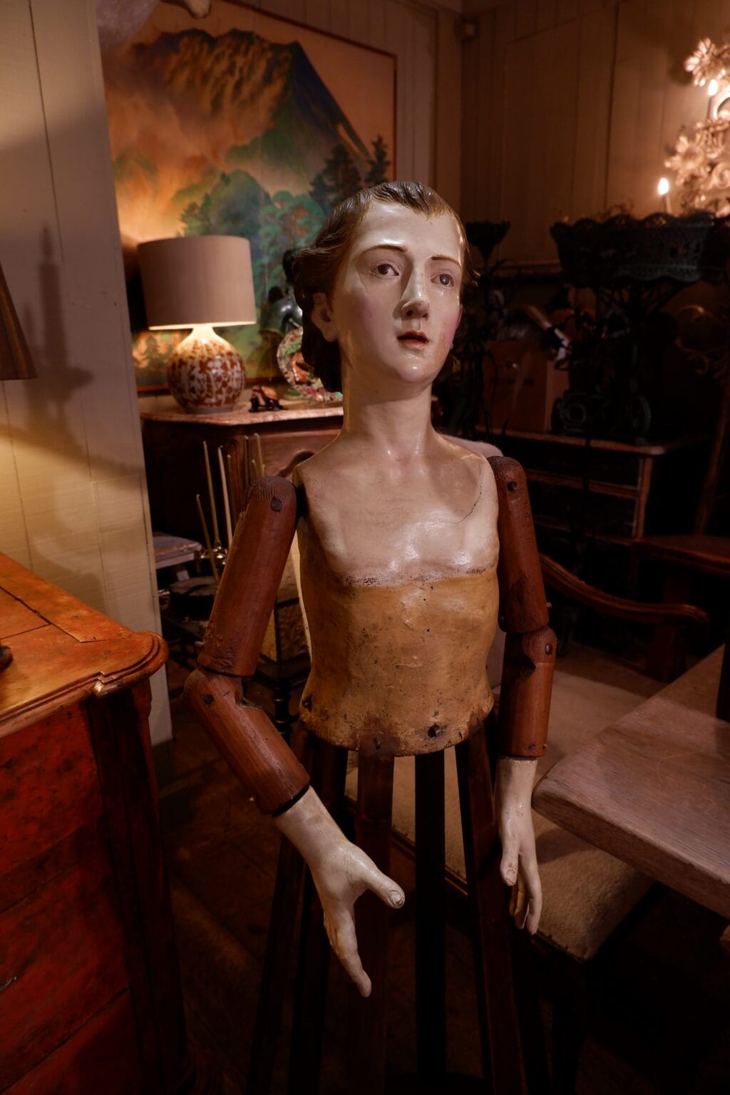 Large processional mannequin known as a capipote - 17th century Italy