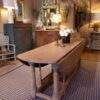 Grande table ovale "getleg" en chêne naturel - France ca.1900 – Image 7