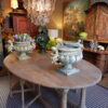Grande table ovale "getleg" en chêne naturel - France ca.1900 – Image 3