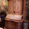 Secrétaire baroque en bois peint polychrome XIXe - – Image 2
