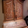 Secrétaire baroque en bois peint polychrome XIXe - – Image 9