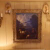 Huile sur toile "marchand d'animaux" ECOLE FRANCAISE du XVIIIème – Image 2