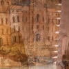 Grande toile peinte d'époque XVIIIe "Château en provence" – Image 5
