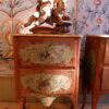 Paire de chevets Siciliens en bois laqué polychrome ca.1800 – Image 2