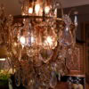 Grand lustre en bronze cabochon et plaques de cristal taillé - France fin XVIIIe – Image 7