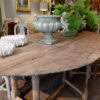 Grande table ovale dite "getleg" en chêne naturel - France XIXe – Image 4