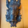 Tête de sanglier en bois sculpté - Ecole de Brienz XIXe – Image 3