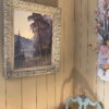 Paysage du nord "lac entouré de forêt dans la brume" huile sur toile par John Kindborg -fin XIXe – Image 6
