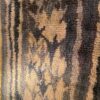 Tapis Rya gris bleu & motif ivoire - Finlande ca.1960 – Image 3