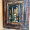 Paire de miroirs cadres en bois sculpté ébonisé - Italie XIXe – Image 2