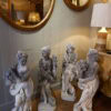Suite des 4 saisons - Statues en pierre reconstituée- Italie ca.1900 – Image 4