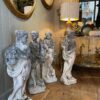 Suite des 4 saisons - Statues en pierre reconstituée- Italie ca.1900 – Image 5