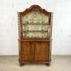 Petit vaisselier deux-corps en bois marqueté