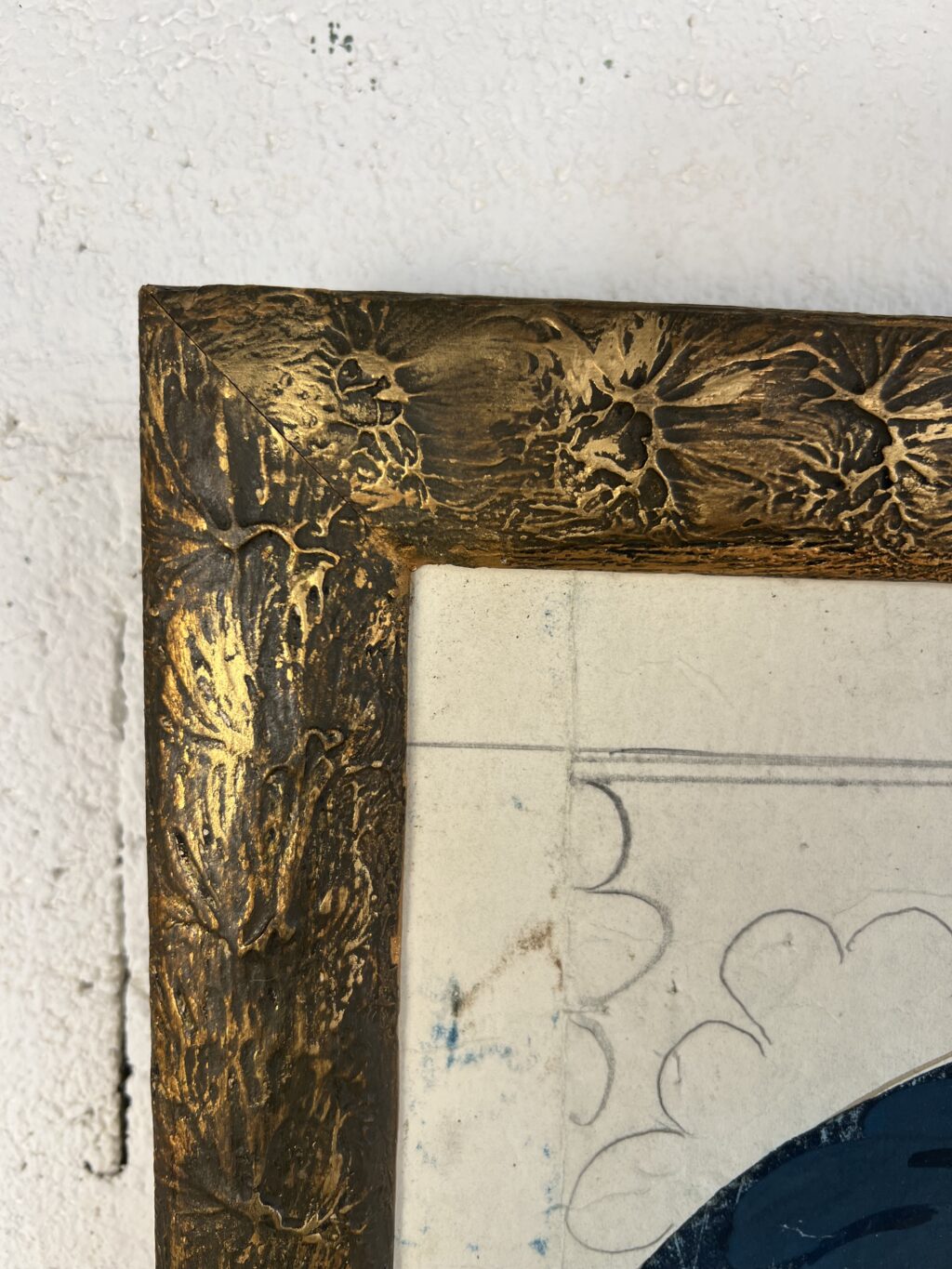 Etude De Tapisserie A La Gouache