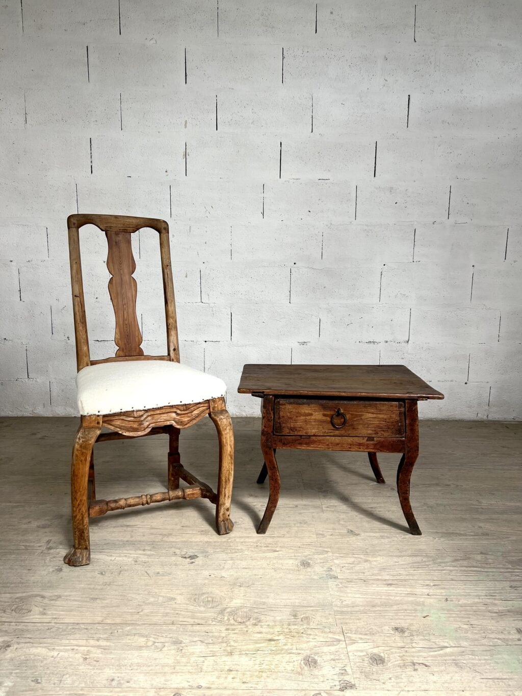 Table de Chevet Rococo suédois