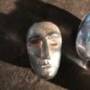 Trois Masques en Verre par Bertil Vallien pour Kosta Boda