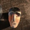 Trois Masques en Verre par Bertil Vallien pour Kosta Boda