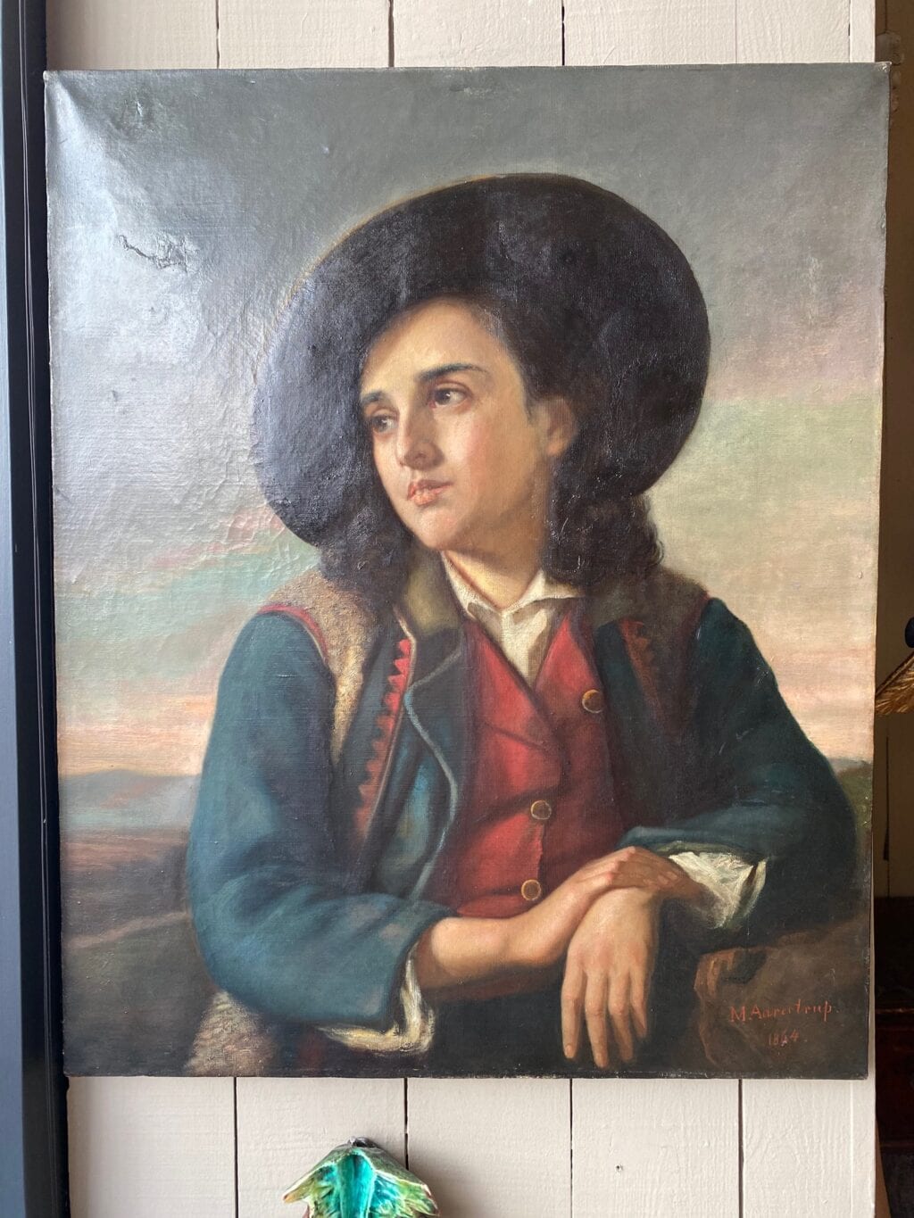 Portrait d&#039;un jeune homme en habit traditionel - fin XIXE – Image 4