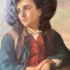 Portrait d'un jeune homme en habit traditionel - fin XIXE