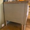 Banquette suédoise en bois sculpté & peint XIXe – Image 6