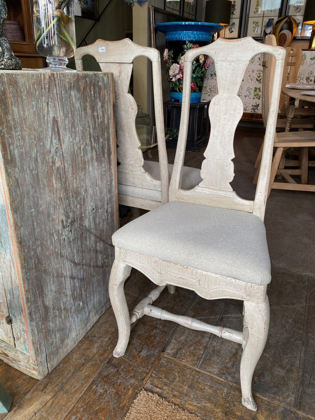 Paire de chaises style baroque - Suède fin XIXe – Image 2