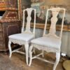 Paire de chaises style baroque - Suède fin XIXe – Image 3