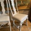 Paire de chaises style baroque - pieds griffes - Suède fin XIXe – Image 3