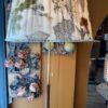 Paire de lampadaires laiton et cuir ca.1960 + A/J teinture naturelle – Image 2