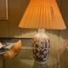 Petite lampe bouteille décor fleurs de trèfles par Carl Harry Stalhane ca.1960