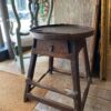 Table de cordonnier en bois et fer - Alpes XIXe