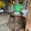 Vase glacure verte de Castelnaudary fin XIXe – Image 2