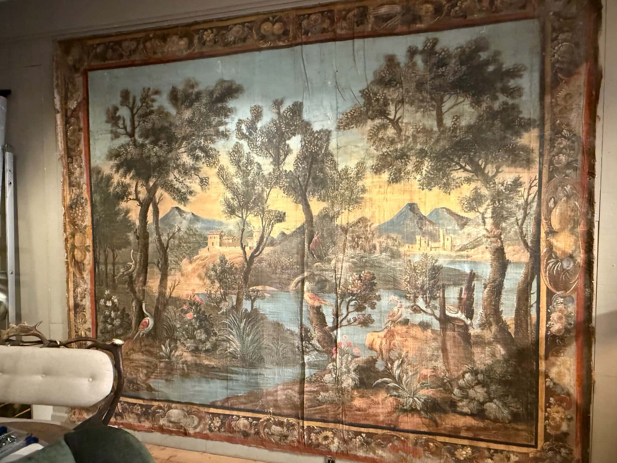 4 chaises pliantes de Yonel Lebovici