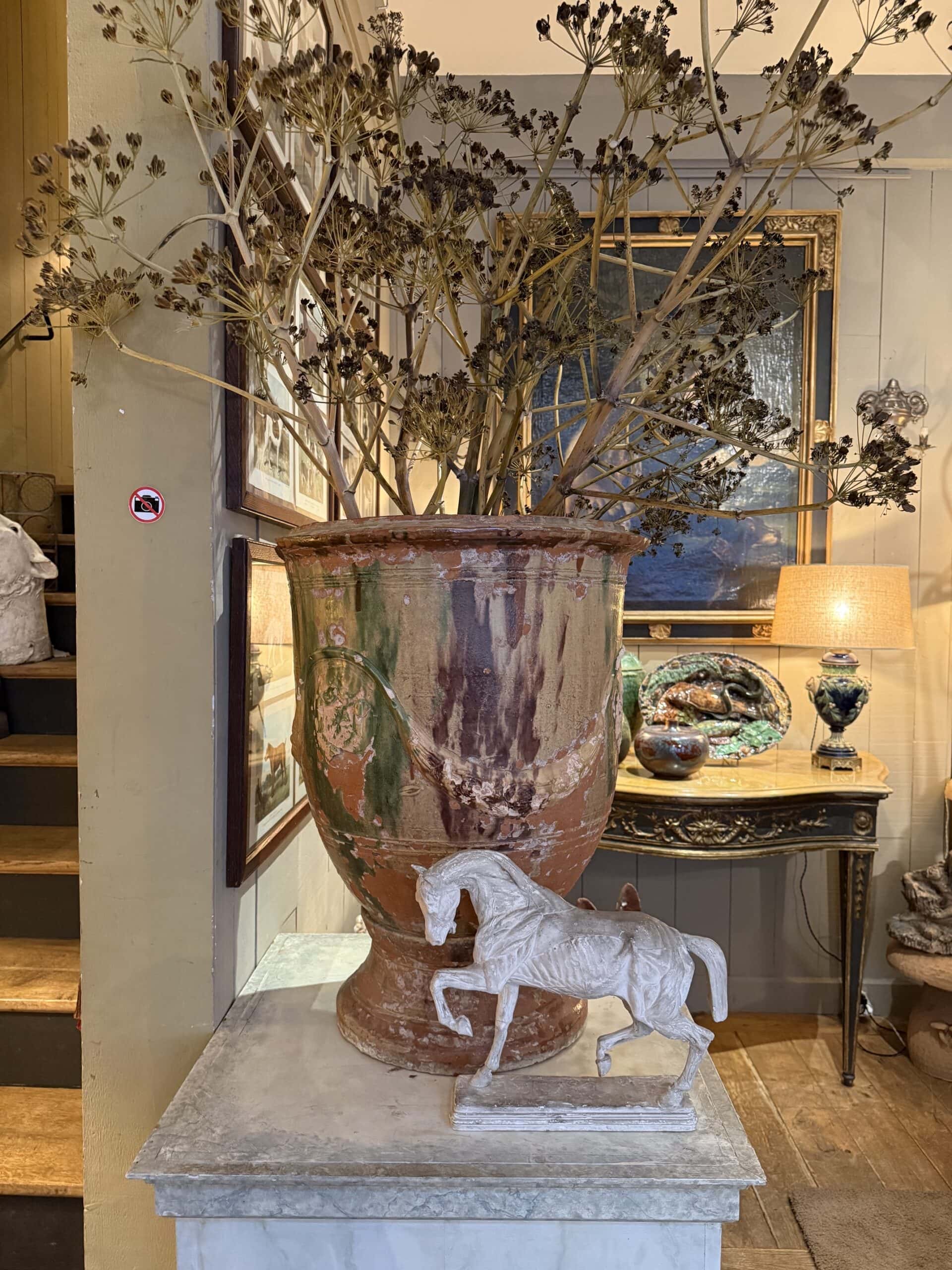 Vase d'Anduze par Boisset fin XIXe – Image 2