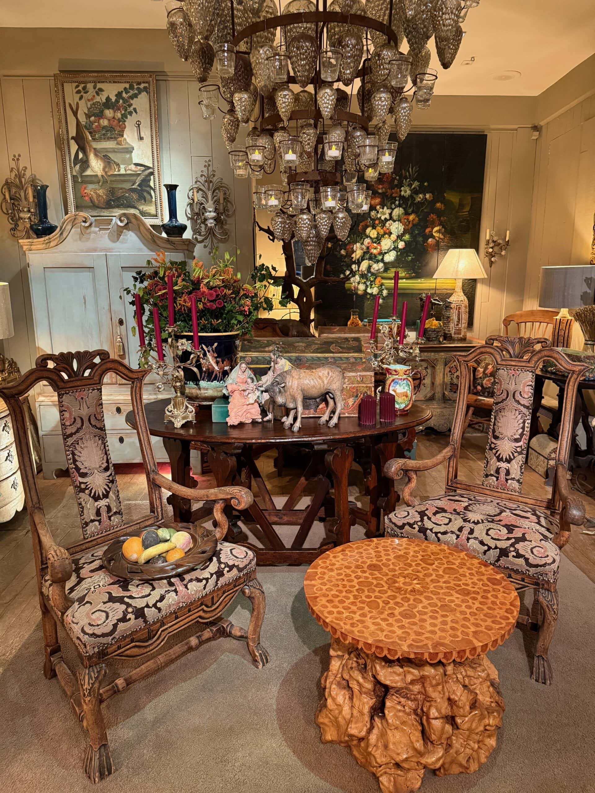 Paire de consoles en noyer patiné - Nord de l'Italie XIXe – Image 5