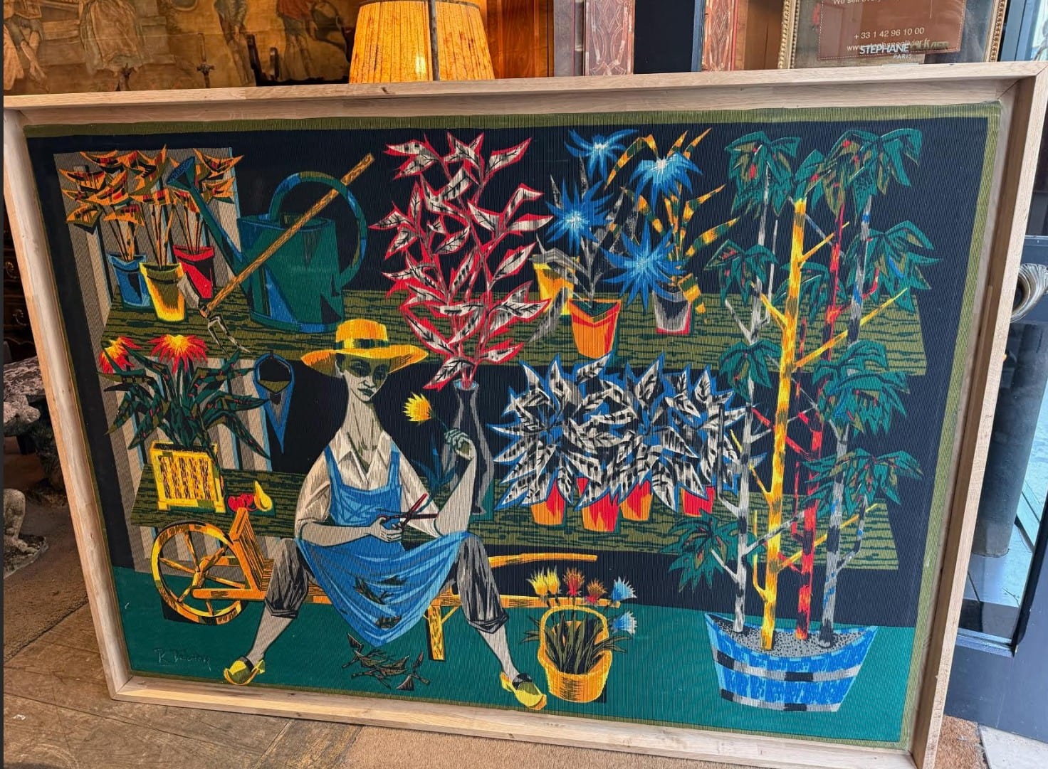 4 chaises pliantes de Yonel Lebovici