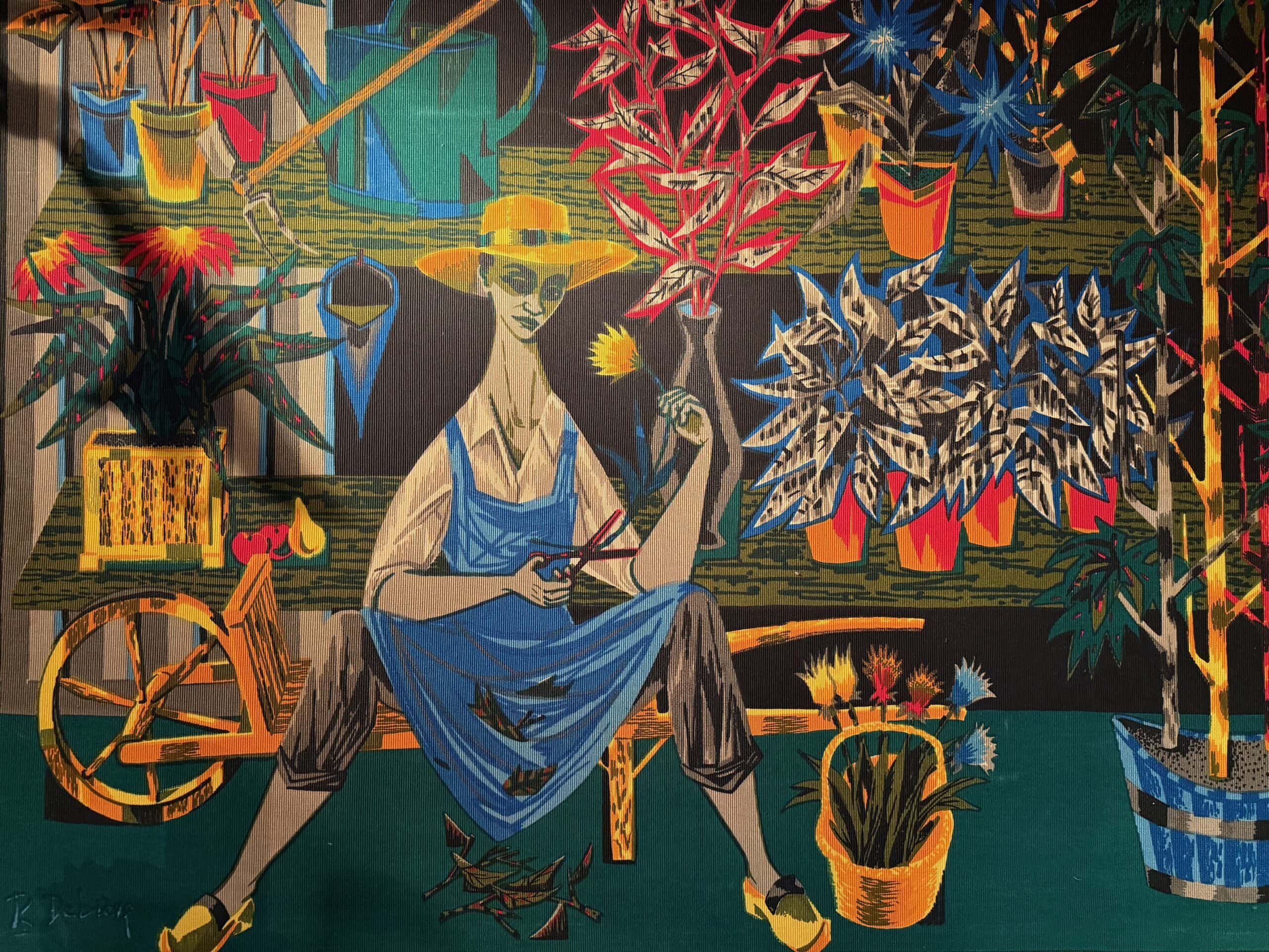 4 chaises pliantes de Yonel Lebovici